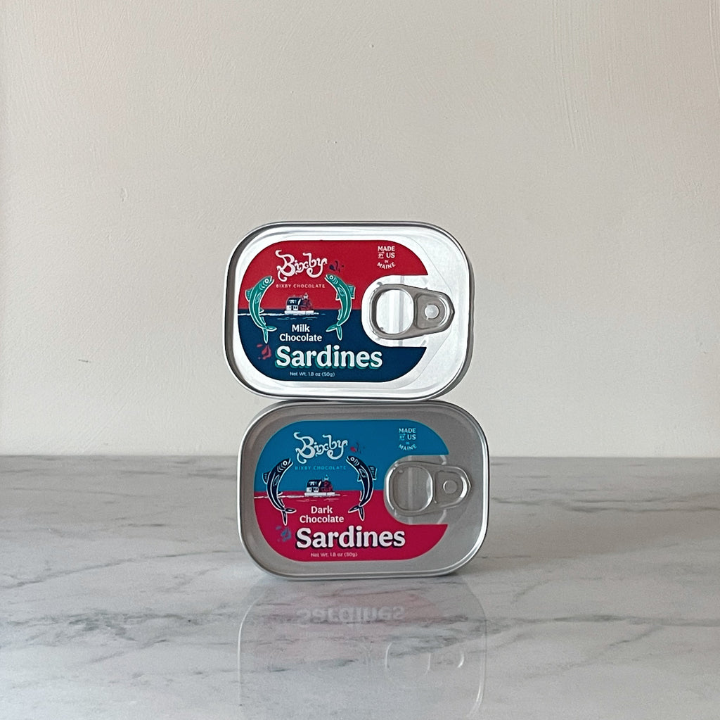 Tinned Chocolate Sardine Candy