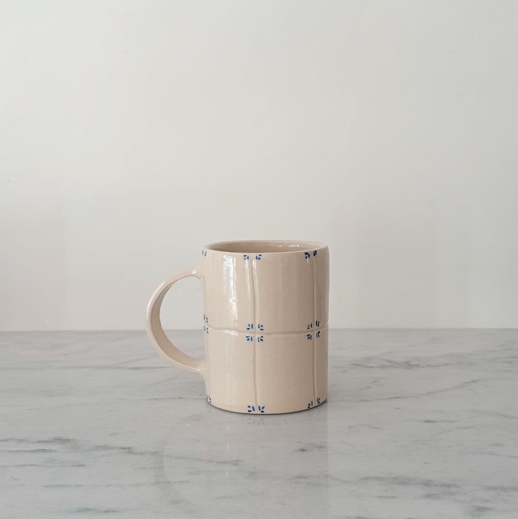 Delft Stoneware Folk Mug