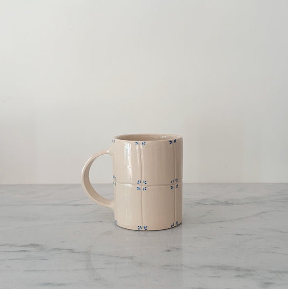Delft Stoneware Folk Mug