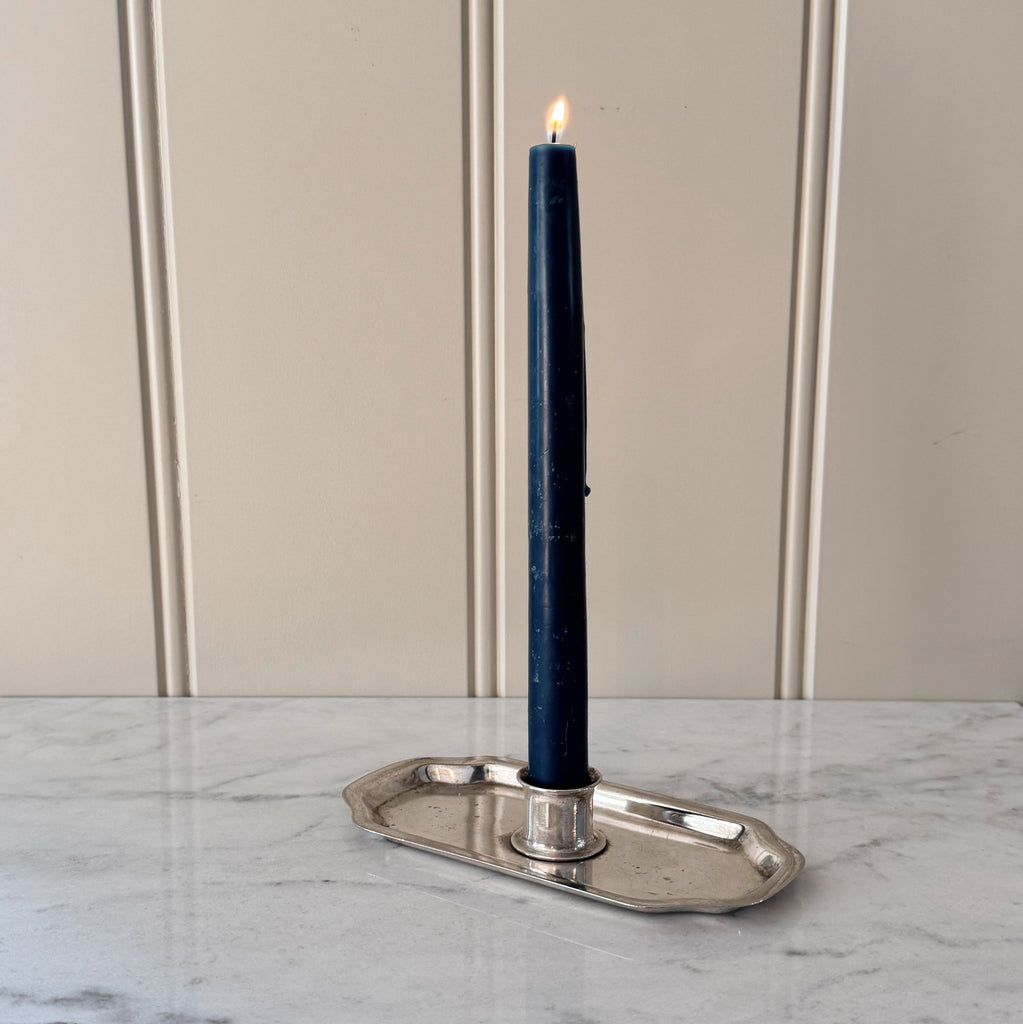 Silver-Plated TWA Candleholder Tray