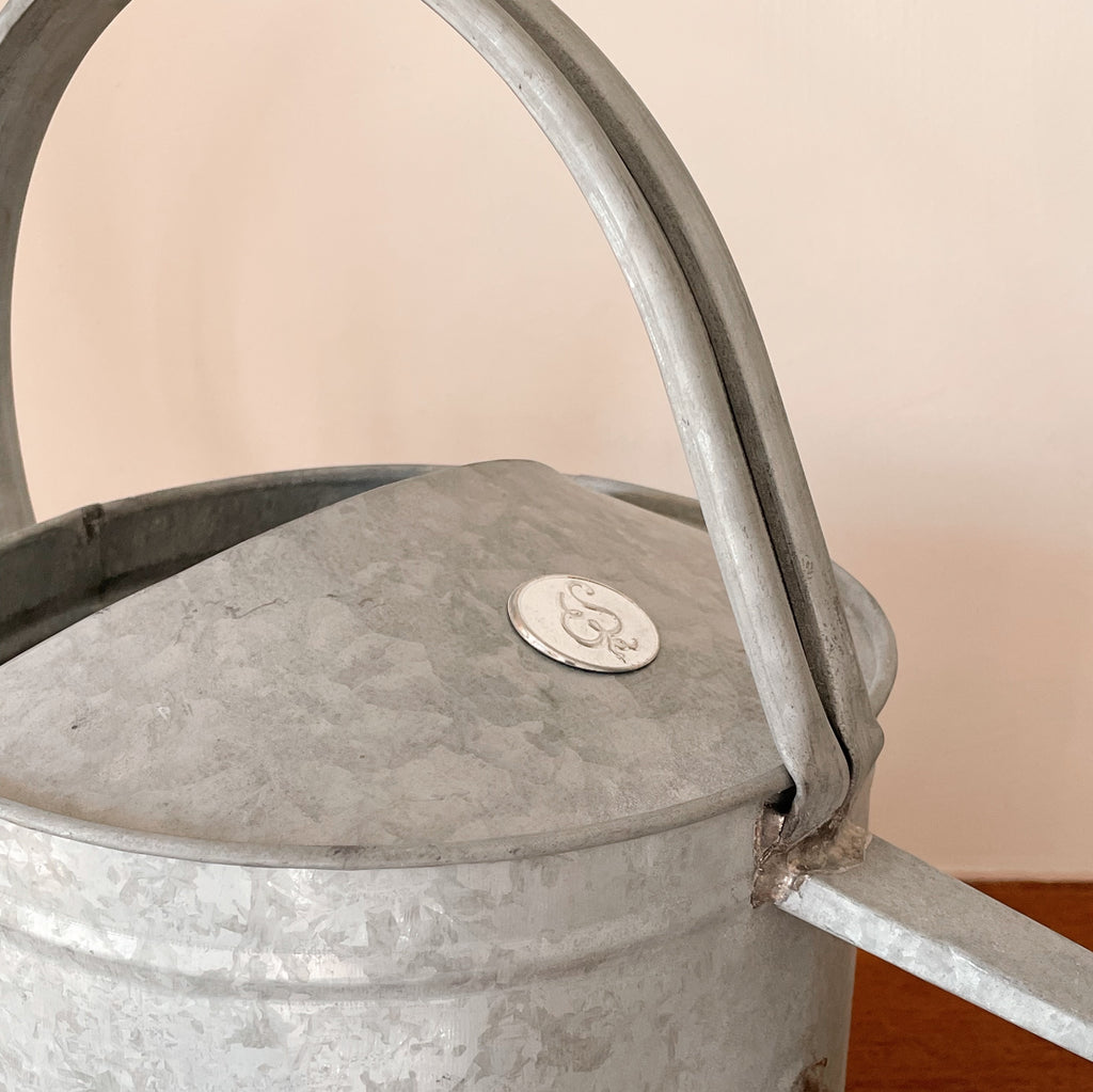 French Zinc Watering Can