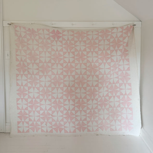 Hand-Stitched Winding Ways Quilt