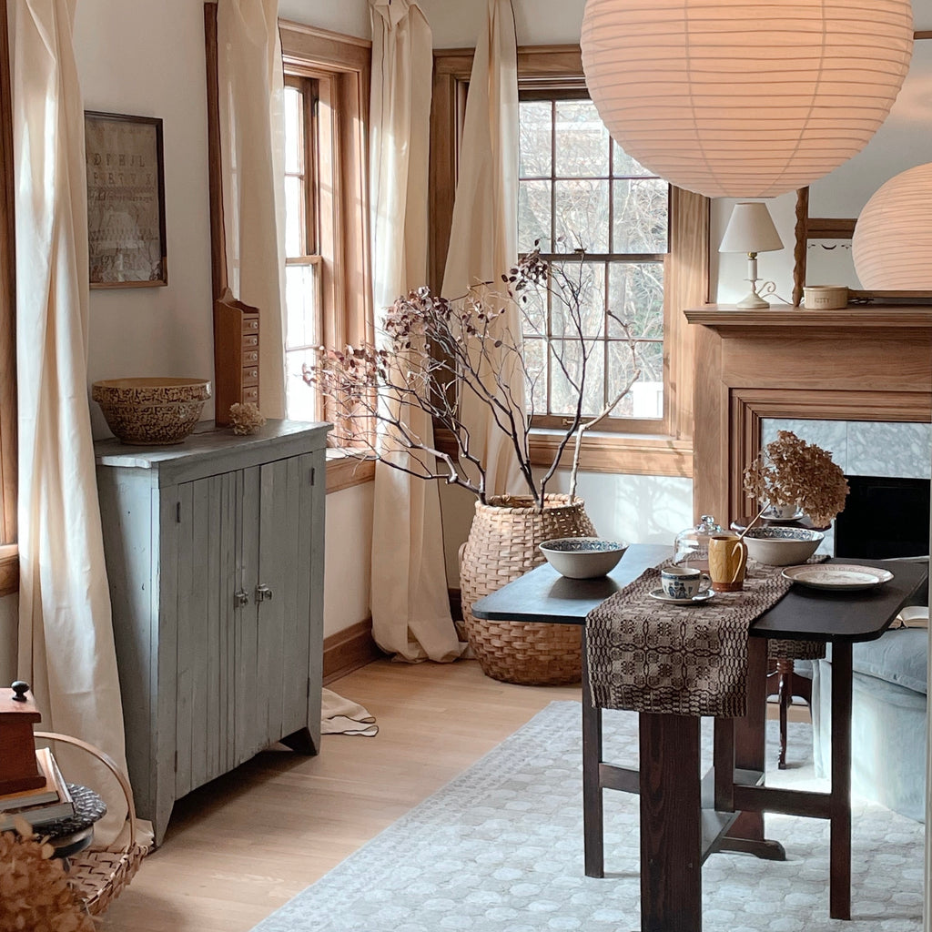 Petite Six Drawer Wooden Cabinet