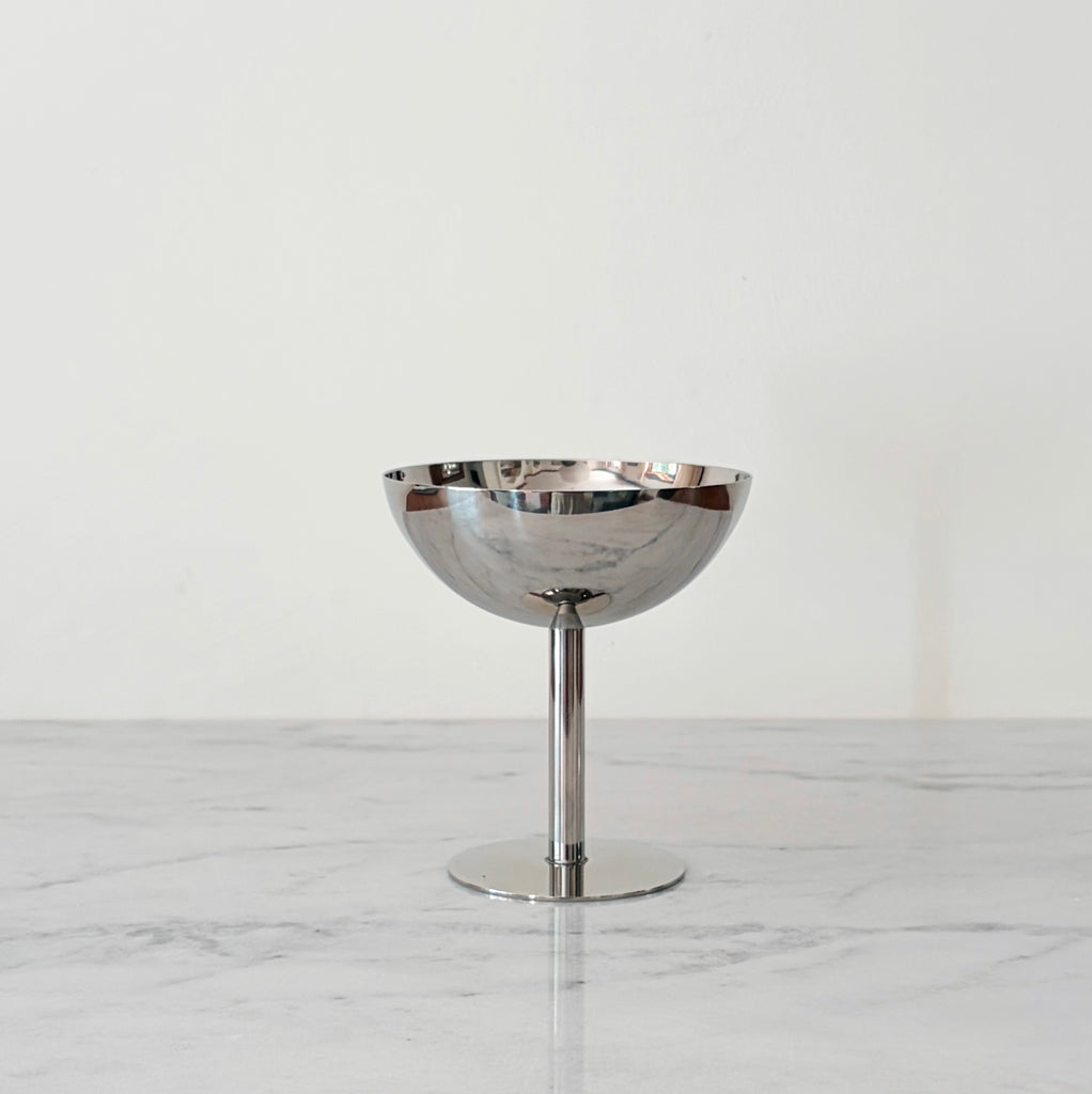 Stainless Steel Vintage Inspired Dessert Flute