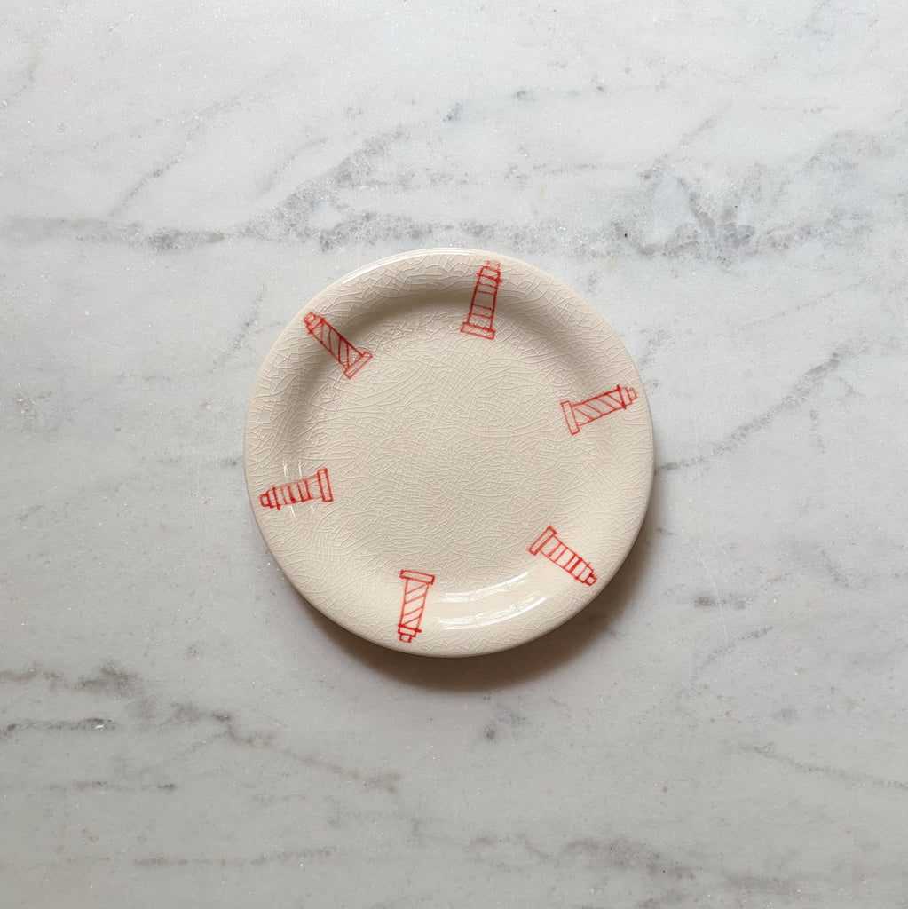 Set of Vintage Nautical Plates