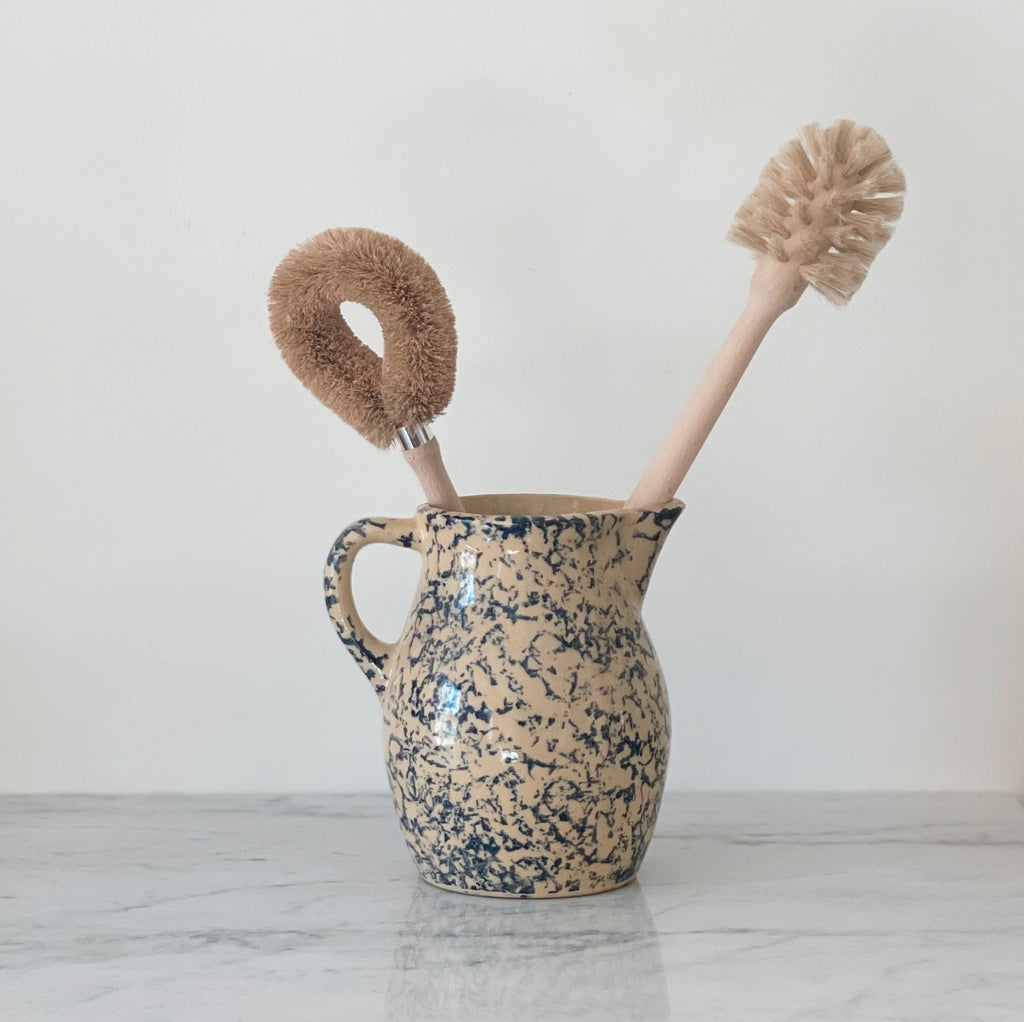 Vintage Spongeware Pitcher