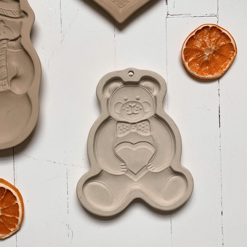 Holiday Stoneware Cookie Molds