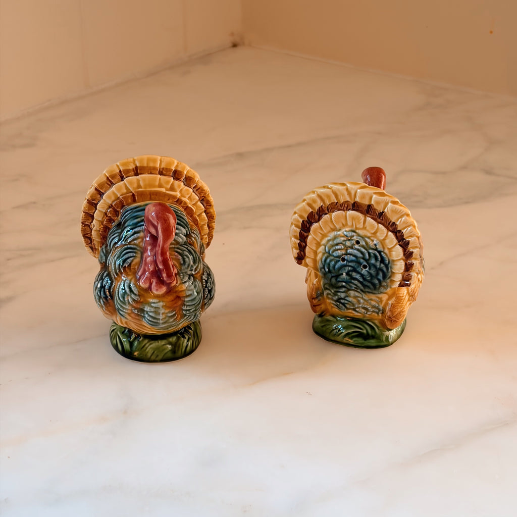 Lefton Turkey Salt & Pepper Shaker Set