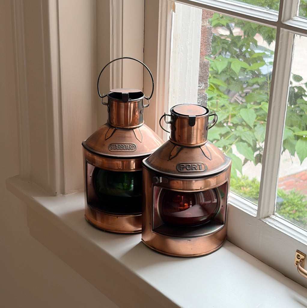 Copper Oil Lanterns