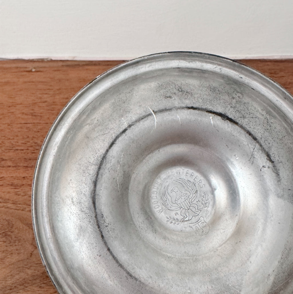 Vintage Woodbury Pewter Chamberstick