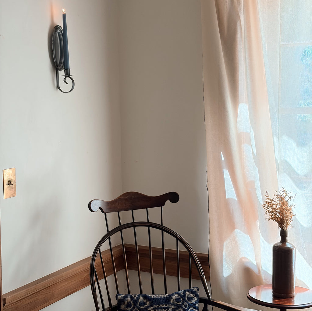 Scalloped Candle Sconce