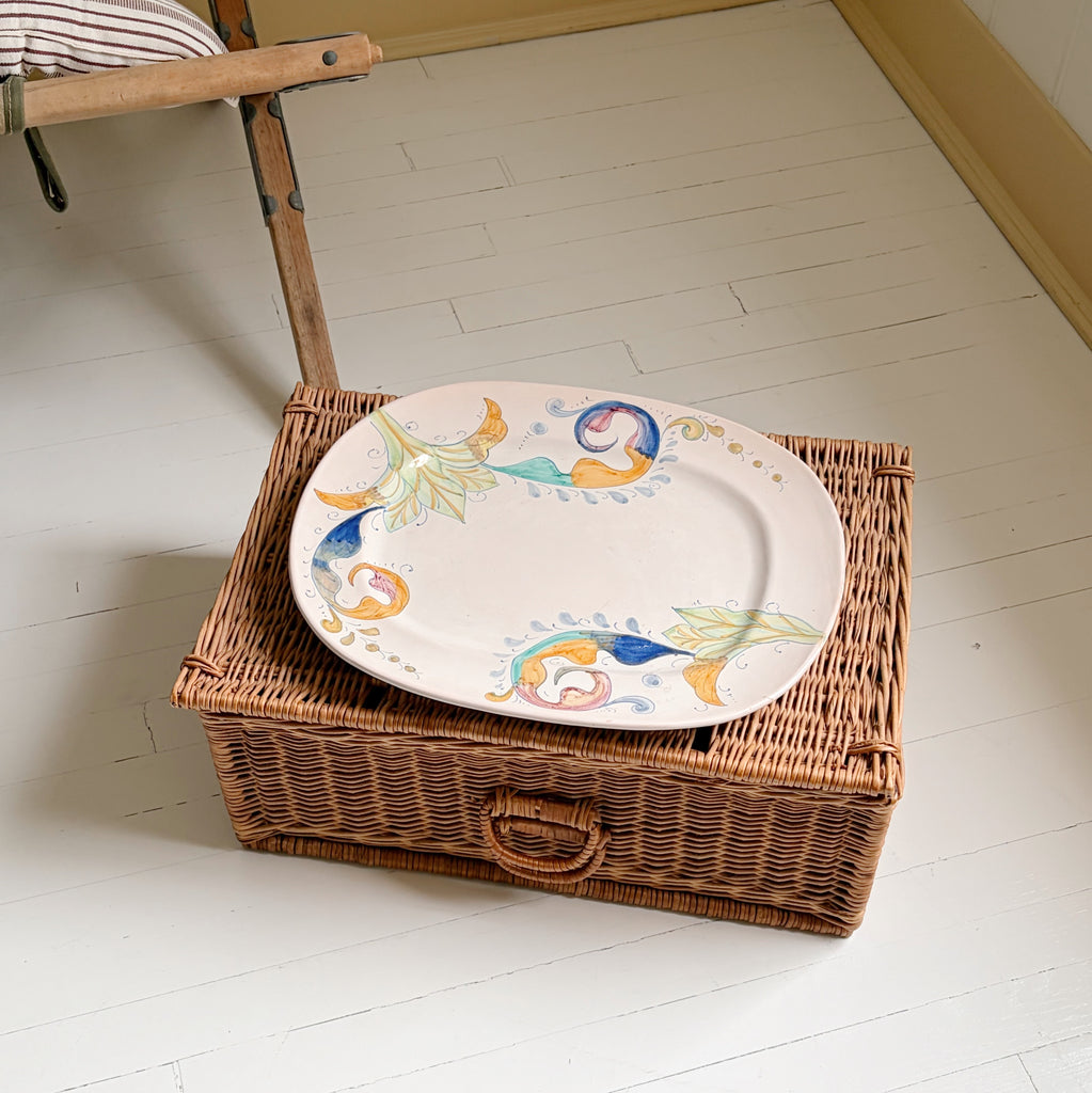 Hand-Painted Italian Serving Platter