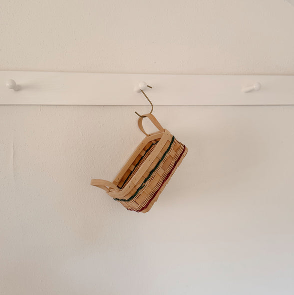 Woven Holiday Gathering Basket