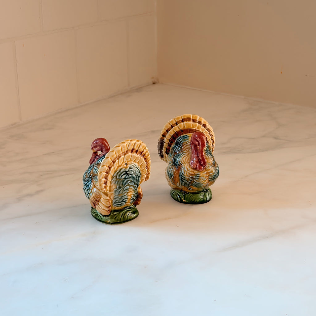 Lefton Turkey Salt & Pepper Shaker Set