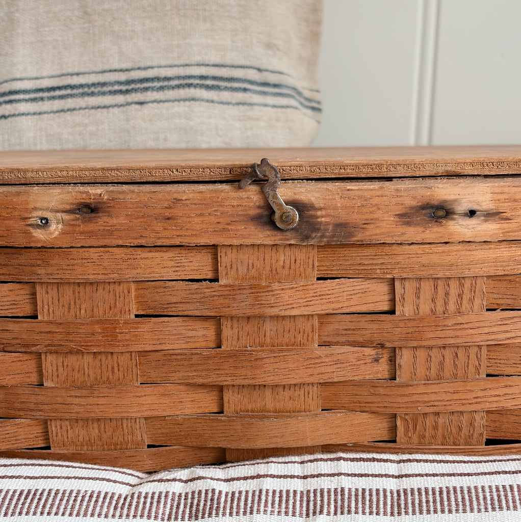 Handwoven Basket Box
