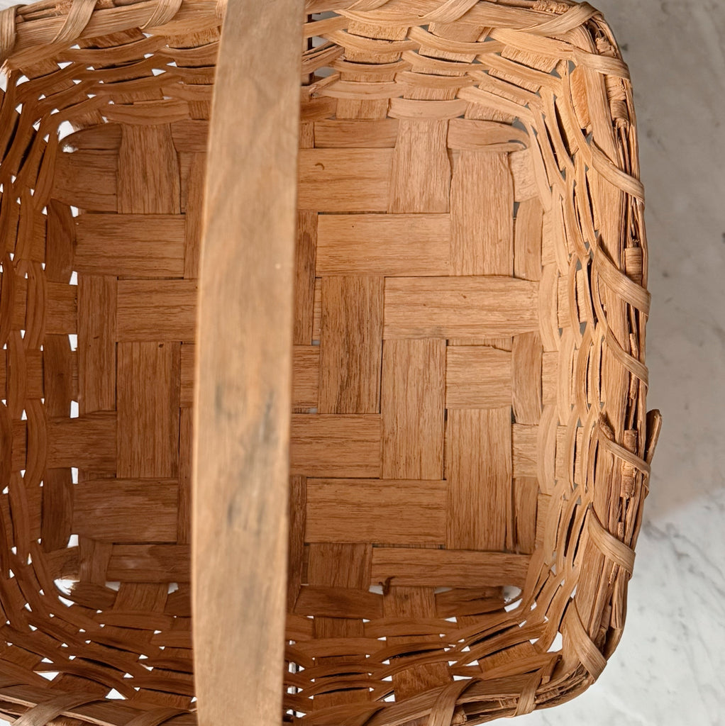 Splint Wood Gathering Basket