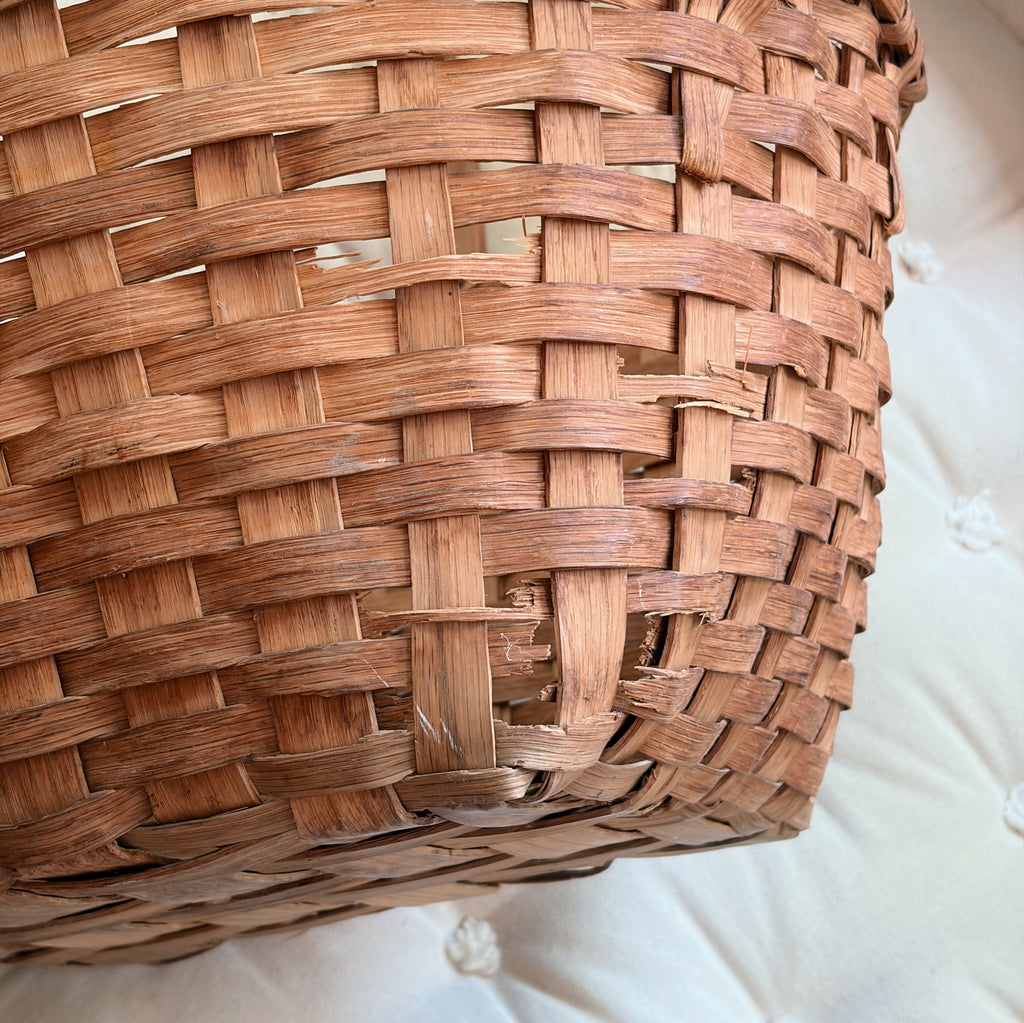 Vintage Handwoven Basket