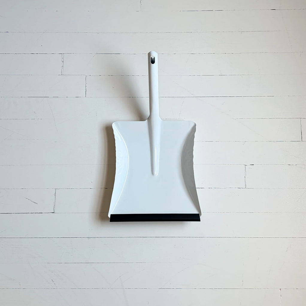 White Enamel Dust Pan
