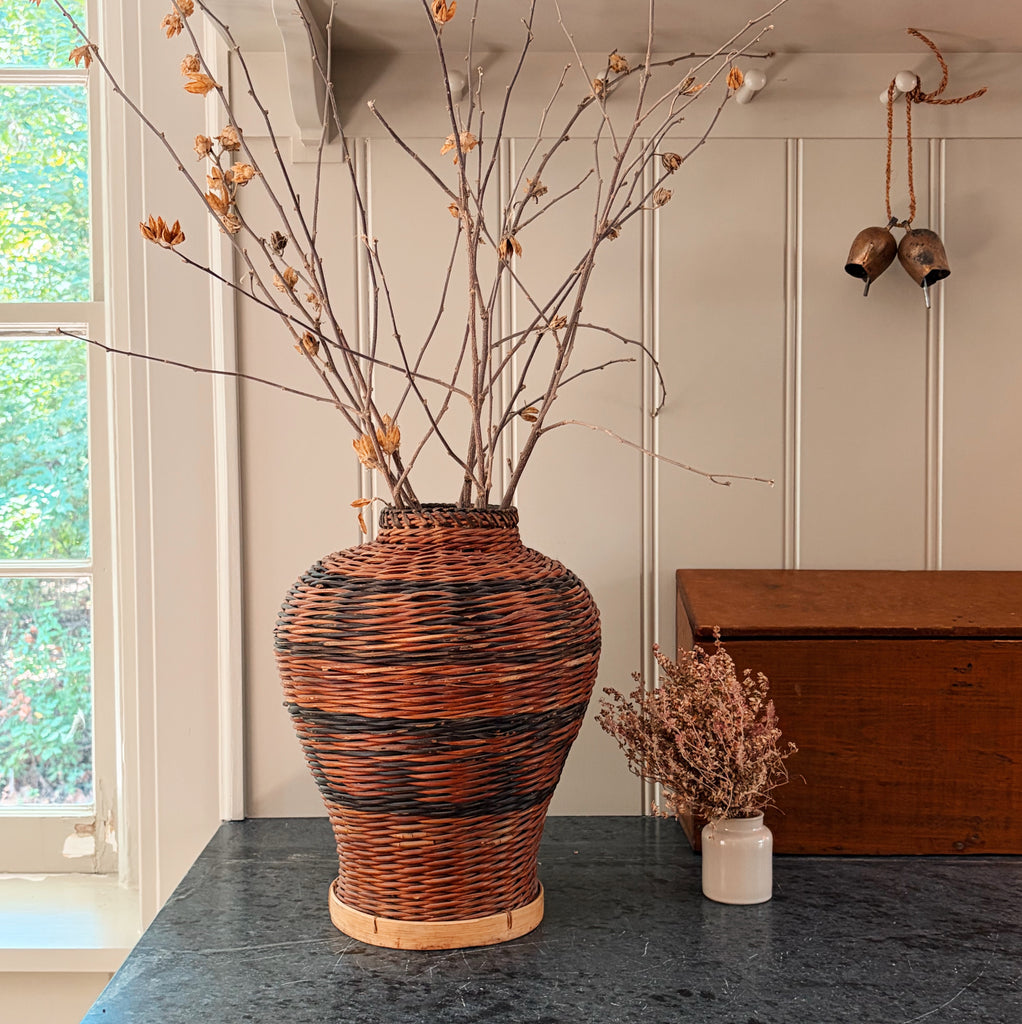 Woven Amphora Basket