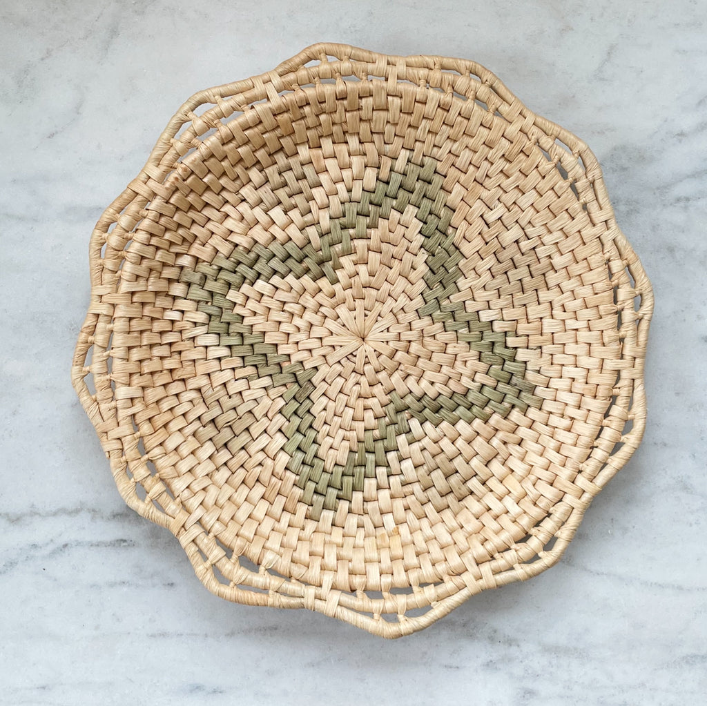 Handwoven Rattan Trivet