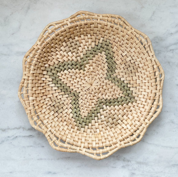 Handwoven Rattan Trivet