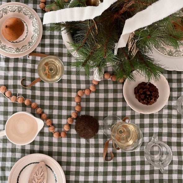 Natural Beechwood Holiday Garland