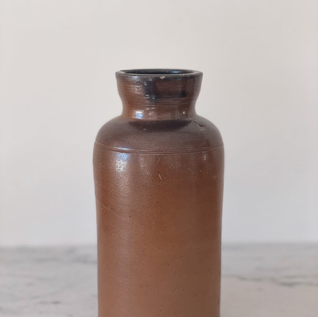 French Stoneware Bottle