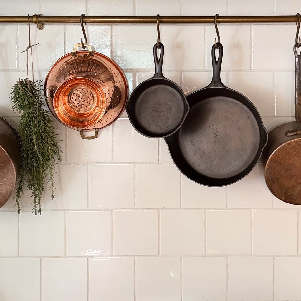 Restored Legacy Cast Iron Skillets