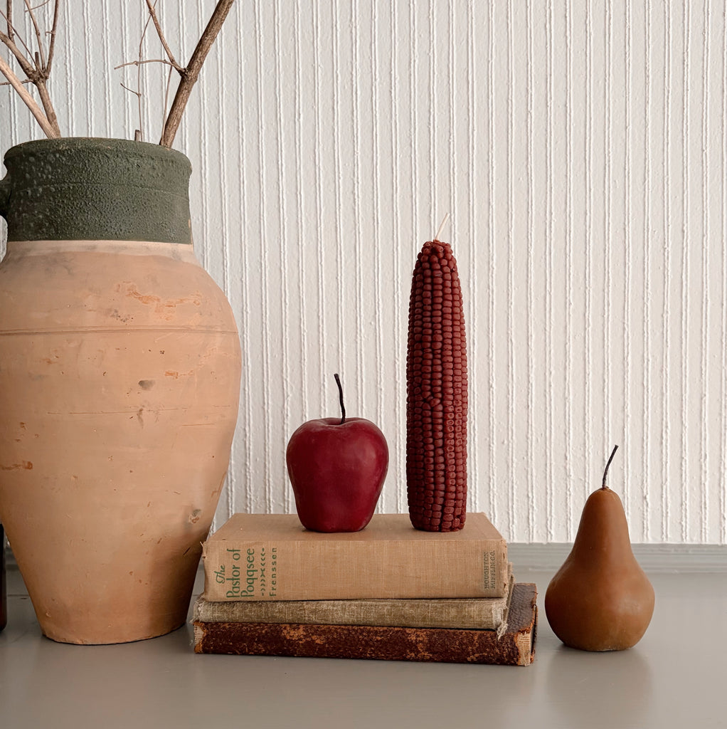 Autumnal Corn Beeswax Candle