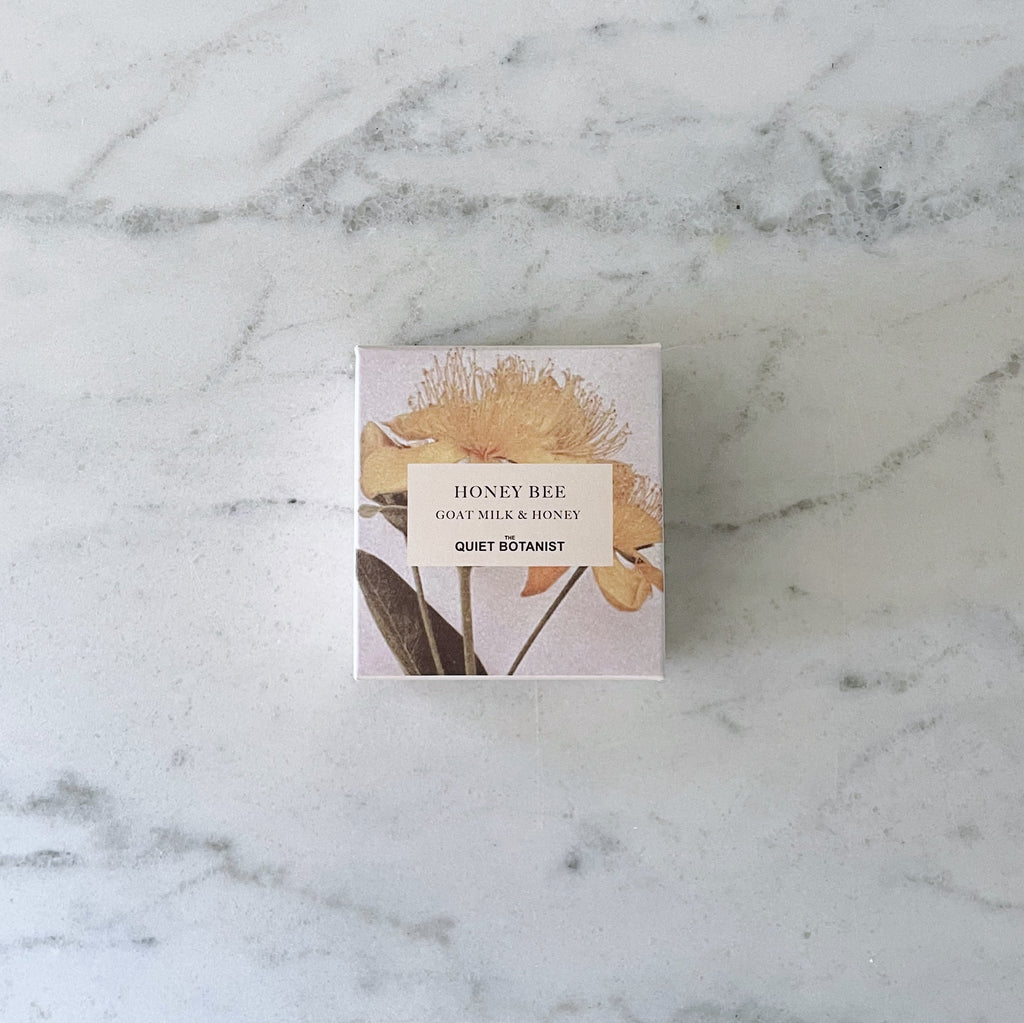 The Quiet Botanist Honey Bee Bar Soap