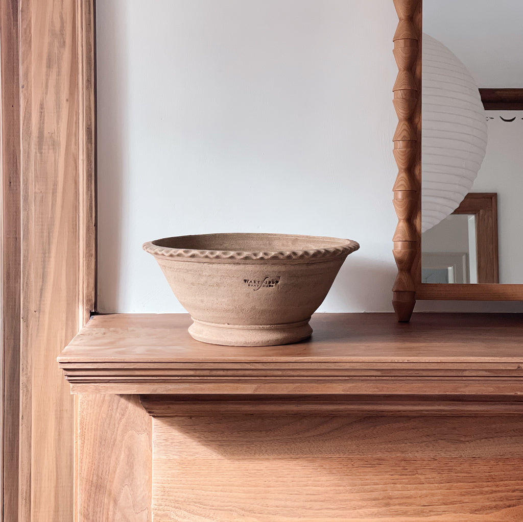 Handmade Aged Terracotta Bulb Pot