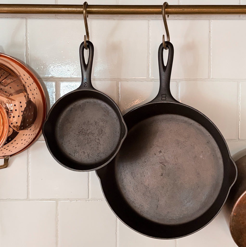 Restored Legacy Cast Iron Skillets
