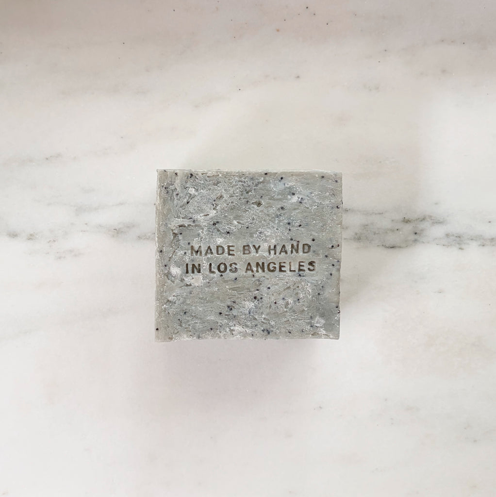 Flamingo Estate Exfoliating Peppermint Soap Block