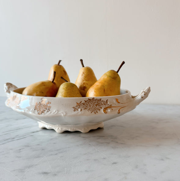 Gold Embossed Soup Tureen