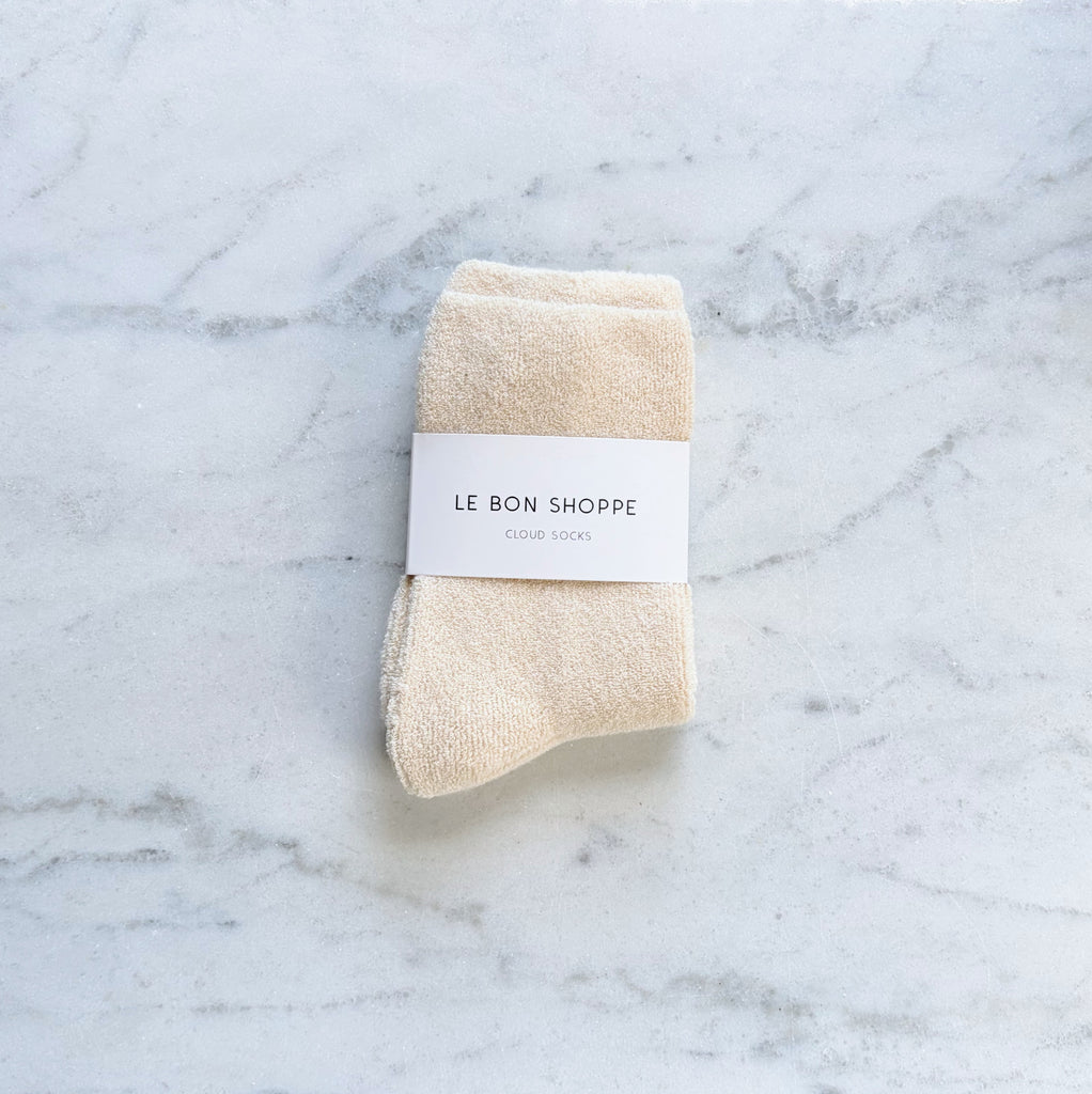 Le Bon Cloud Socks