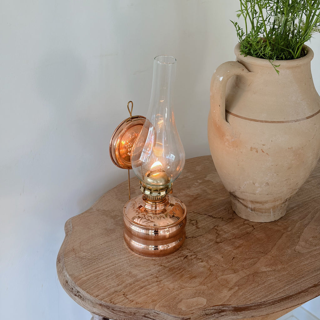 Handmade Copper Oil Lamp