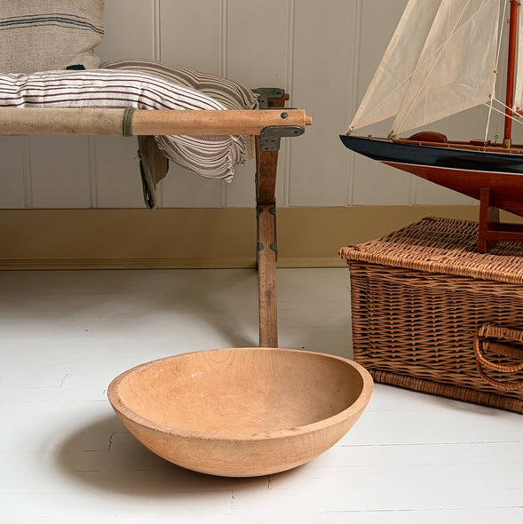 Hand-Turned Wooden Bowl