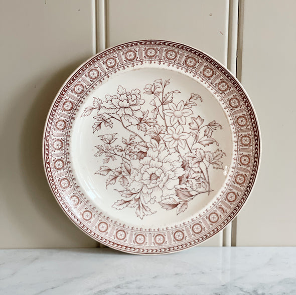 1883 Copeland Spode Porcelain Plate