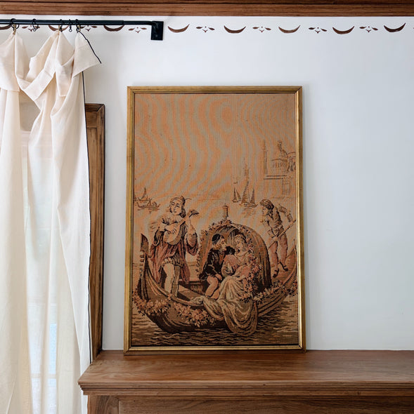 Framed Venetian Tapestry