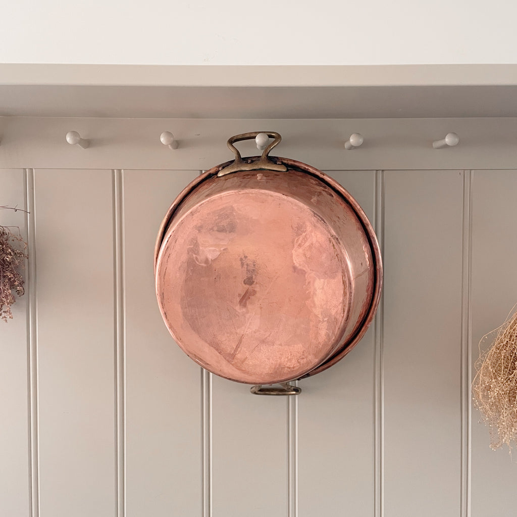 Grand French Copper Jam Pan