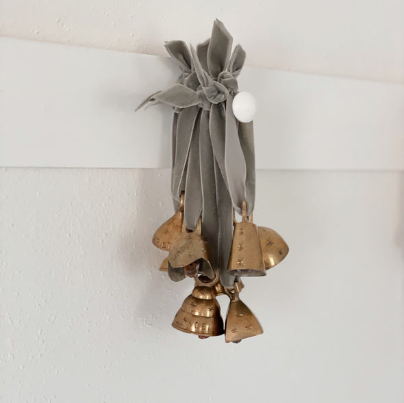Vintage Etched Brass Bell Collection