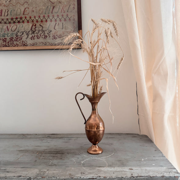 Moroccan Copper Bud Vase