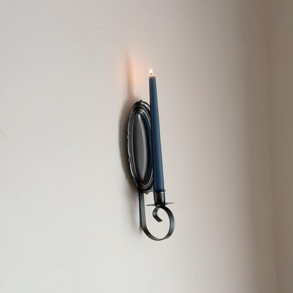 Scalloped Candle Sconce