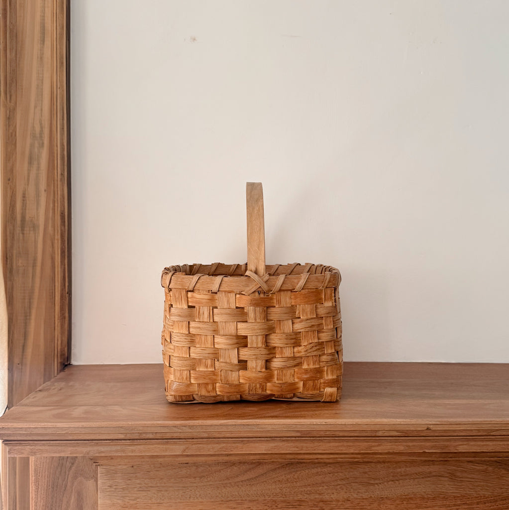 Splint Wood Gathering Basket