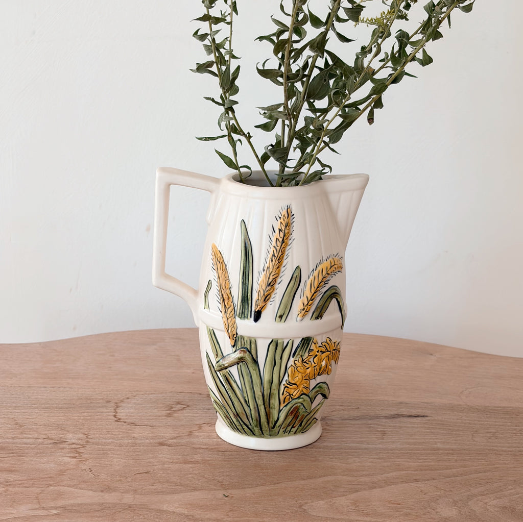 Handmade Wheat Pitcher