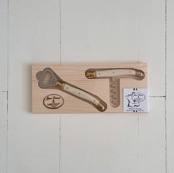 French Corkscrew & Bottle Opener Set