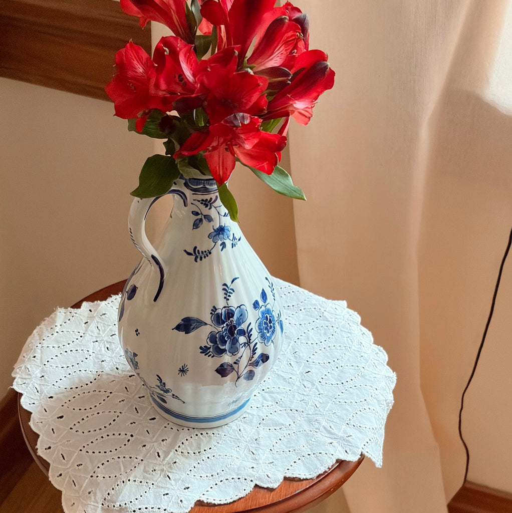 Antique Delft Pitcher