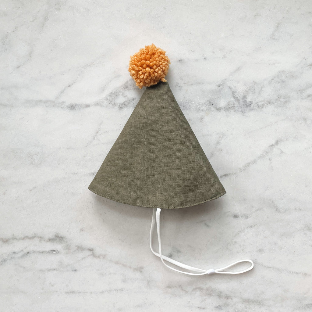 Kid's Linen Party Hat