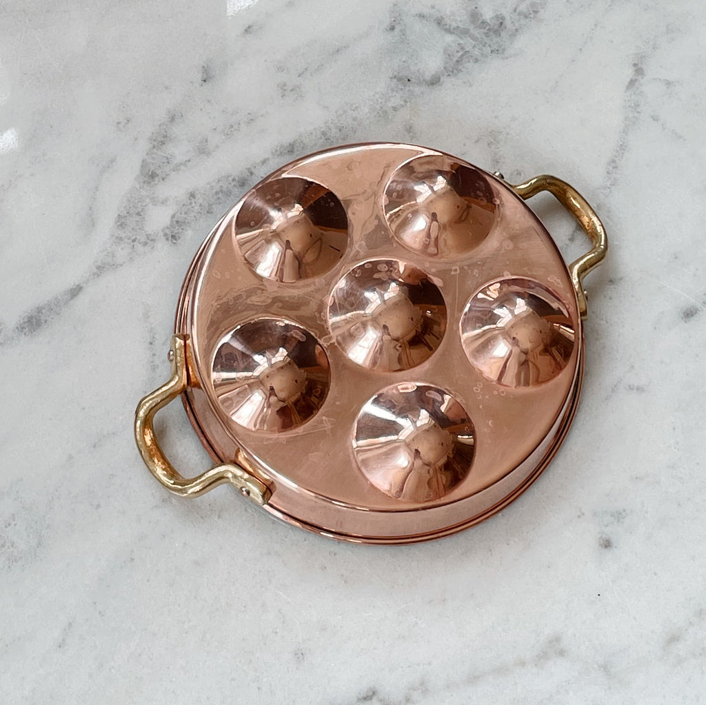 Copper Escargot Pan