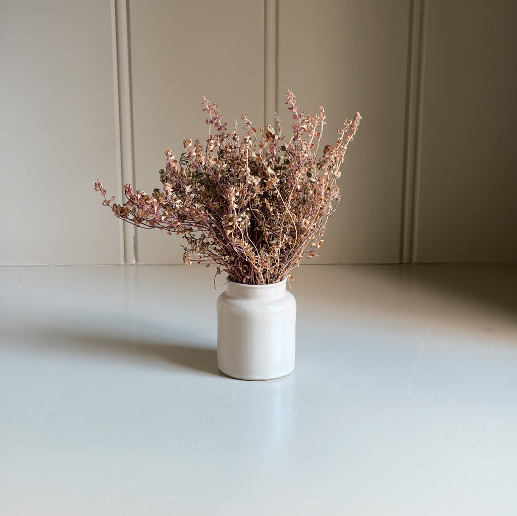 Petite Stoneware Mustard Jar